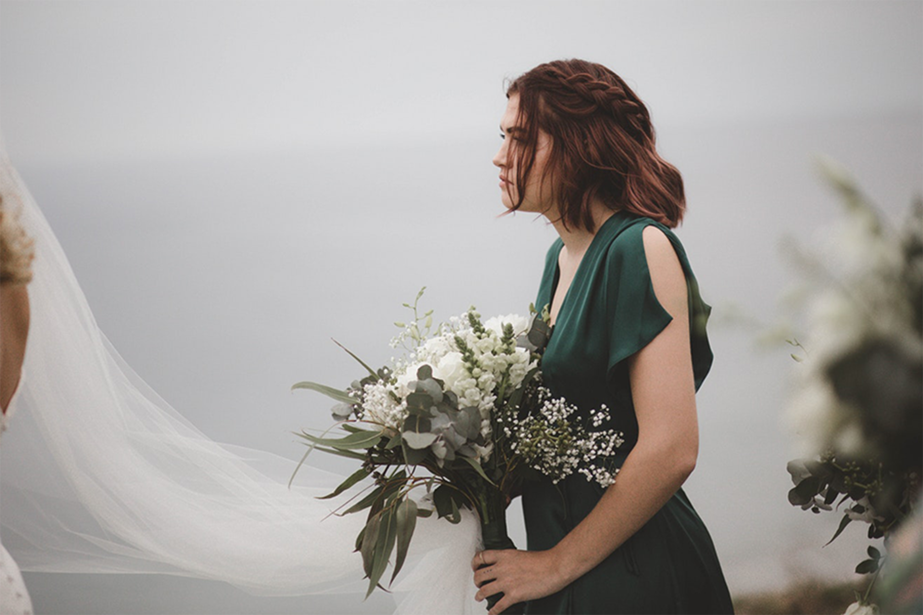 Robe verte mariage malheur new arrivals